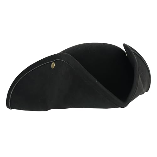 Homelex Adult Pirate Hat for Women during Halloween | Colonial Tricon Hat for Women Performance during Halloween Costum