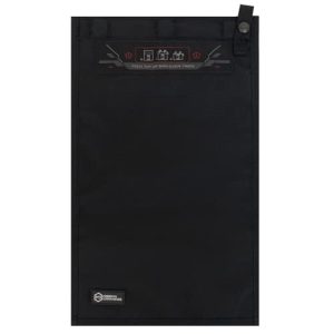 Mission Darkness NeoLok Non-Window Faraday Bag for Tablets: Secure Magnetic Closure, Data Security, Law Enforcement & Mi