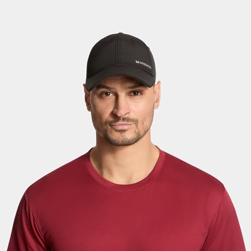 Mission Cooling Vented Performance Hat - Sweat & Water Activated Technology for All | Mission Cooling Vented Performanc