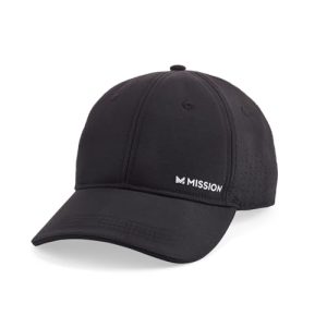 Mission Cooling Vented Performance Hat - Sweat & Water Activated Technology for All | Mission Cooling Vented Performanc