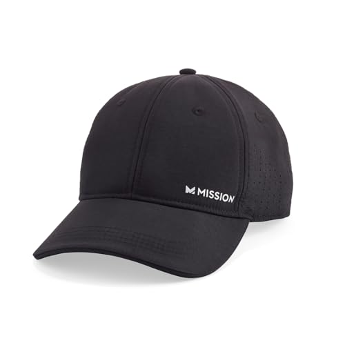 Mission Cooling Vented Performance Hat - Sweat & Water Activated Technology for All | Mission Cooling Vented Performanc