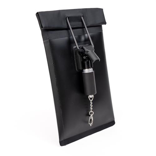 Mission Darkness Max-Lock Faraday Phone Bag Signal-Blocking & Locking Device Control Solution for Schools and Secure Env