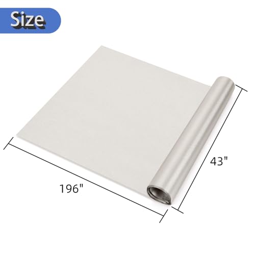 Faraday Fabric 43"Wx196"L Military Grade Conductive Cloth for Wi-Fi, GPS, Bluetooth, Phone - DIY Faraday Bags | Faraday