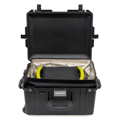 Mission Darkness Stealth Case Liner - Military-Grade Removable RF Shielding Bag Insert - Blocks Wi-Fi, Bluetooth, GPS, 5