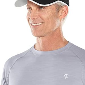 Coolibar Unisex Sports Cap - UPF 50 Sun Protection - Reflective Logo - Outdoor Summer Activity - Lightweight Breathable