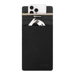 Silent Pocket SLNT Faraday Bag Smartphone Sleeve Weatherproof Nylon for iPhone Samsung Galaxy Most Phones - Privacy Sign