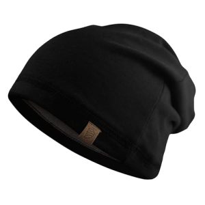 Golden Kocoon E-M-F Organic Cotton & Bamboo Viscose Slouch Beanie - Adult Size Hat with EcoShield™ Tech Silver Liner in