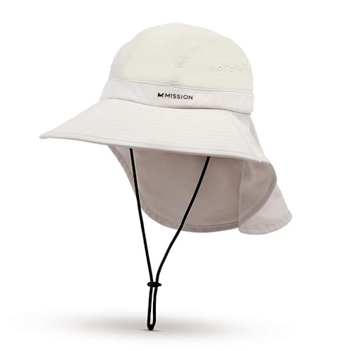 MISSION Cooling UPF Sun Defender Hat Men's & Women's Hat for Sweat & Water Activated Technology Hiking, Golfing & Fishin