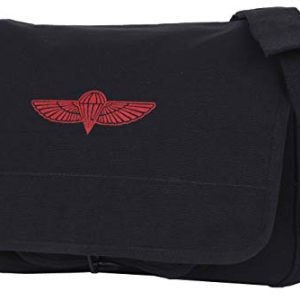 Rothco Canvas Israeli Paratrooper Crossbody Shoulder Bag for Men Hiking Travel | Rothco Canvas Israeli Paratrooper Cros