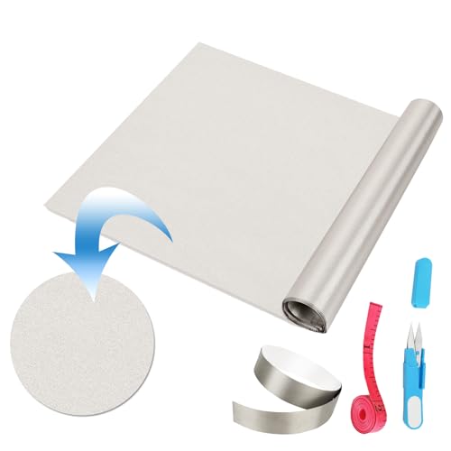 Faraday Fabric 43"Wx196"L Military Grade Conductive Cloth for Wi-Fi, GPS, Bluetooth, Phone - DIY Faraday Bags | Faraday