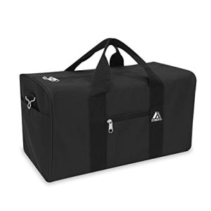 Everest Basic Gear Bag Standard Black One Size Travel Lightweight Water resistant Multi-purpose