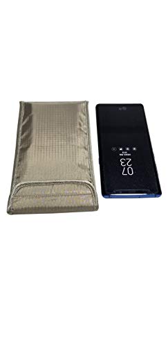LVFEIER Cell Phone Anti-Tracking Anti-Spying Bag for Privacy Protection - Signal Blocking Wallet Case
