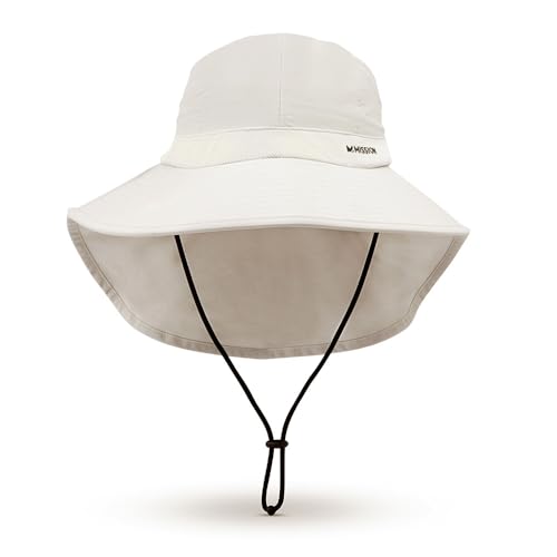 MISSION Cooling UPF Sun Defender Hat Men's & Women's Hat for Sweat & Water Activated Technology Hiking, Golfing & Fishin