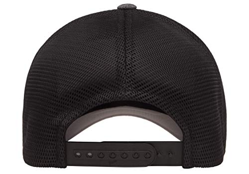 Flexfit Men's Comfortable Melange Stretch Mesh Cap for Casual Wear and Sports Flexfit Men's Stylish Melange Stretch Me