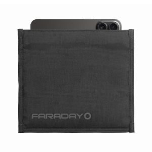 Faraday Bag Jacket Pro for Phones - Shielding, Privacy, Anti-Tracking & Anti-Hacking for Law Enforcement & Military, Tra