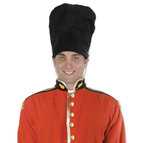 Beistle Unisex Plush Royal Guard Hat for Fall Festivals and Parties - Ultimate Comfort, Halloween Costumes