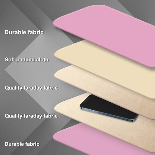 Tonos Faraday Bags for Phone Cases - RFID Blocking Pouch, Signal Shielding Bag, Secure Phone Protection | Tonos 2PC Pin