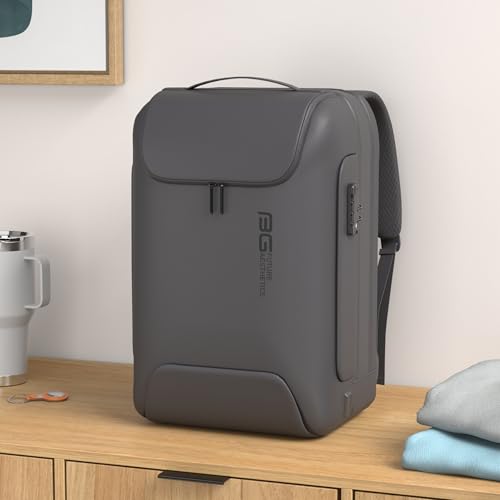 Men's BANGE Anti-Theft Waterproof Backpack with USB Charging Port for Travel and Business | High-Tech Waterproof BANGE