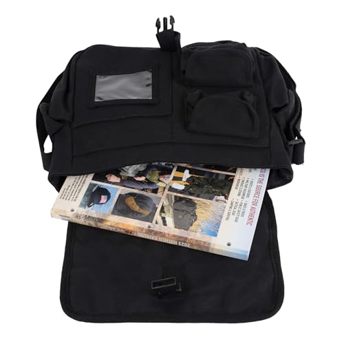 Rothco Canvas Urban Explorer Shoulder Bag for Men on Urban Adventures with Water-Resistant Material and Adjustable Stra