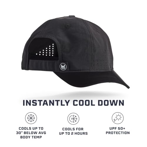 Mission Cooling Vented Performance Hat - Sweat & Water Activated Technology for All | Mission Cooling Vented Performanc