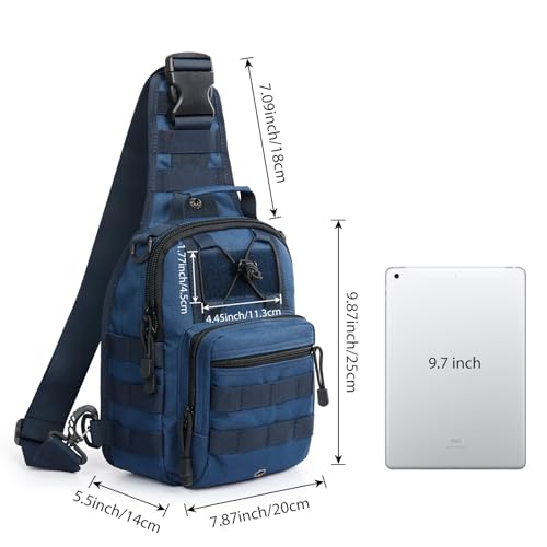 G4Free OEKO-TEX STANDARD 100 Outdoor Tactical Bag Backpack for Military and Sport Everyday Carry Sling Shoulder Bag