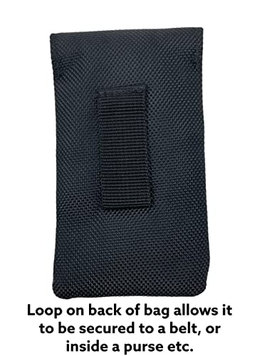 FnJ Products Signal Blocking Faraday Bag for Car Key FOB Fits in Lockboxes Purse Size 4 inches x |5 inches FnJ Product