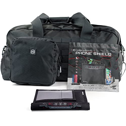 Mission Darkness Protected Traveler Faraday Bag Bundle - EMP Protection for Tech Lovers on the Go