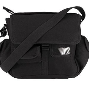 Rothco Canvas Urban Explorer Shoulder Bag for Men on Urban Adventures with Water-Resistant Material and Adjustable Stra