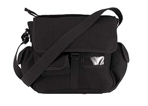 Rothco Canvas Urban Explorer Shoulder Bag for Men on Urban Adventures with Water-Resistant Material and Adjustable Stra