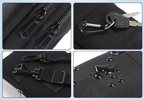 Travel Cell Phone Pouch Belt Pouch with Shoulder Strap for iPhone Case Holder and Neck Lanyard | Crossbody Phone Holste