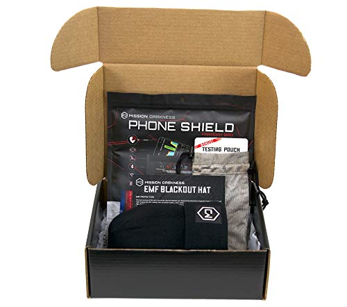 Mission Darkness Limited Edition Faraday Beanie Bundle for EMF Protection - Perfect Gift for Tech Enthusiasts - EMF Prot