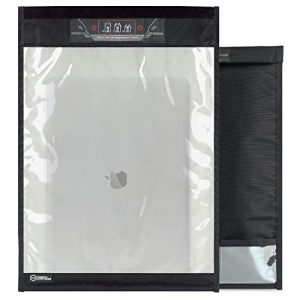 Mission Darkness Window Faraday Bag: Laptop Device Shielding for Law Enforcement & Military, Travel & Data Security, Ant