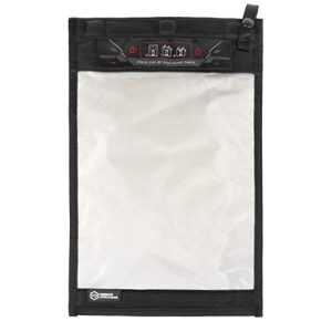 Mission Darkness NeoLok Window Faraday Bag for Tablets: Secure Magnetic Closure & Transparent Window - Data Security for