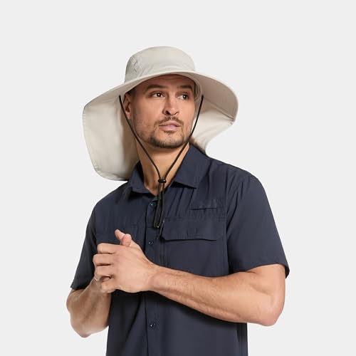 MISSION Cooling UPF Sun Defender Hat Men's & Women's Hat for Sweat & Water Activated Technology Hiking, Golfing & Fishin