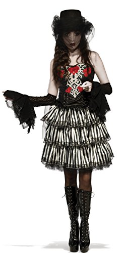 Rubies Costume Co. Women's Heart of Darkness Costume Top Hat Black Top Hat for Halloween Party & Event