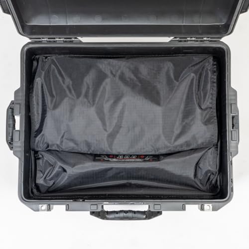 Mission Darkness Stealth Case Liner - Military-Grade Removable RF Shielding Bag Insert - Blocks Wi-Fi, Bluetooth, GPS, 5