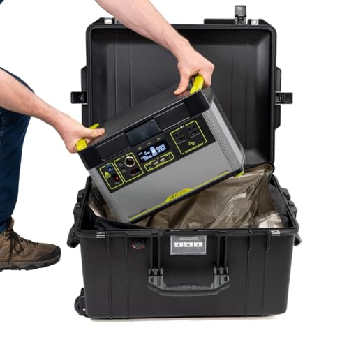 Mission Darkness Stealth Case Liner - Military-Grade Removable RF Shielding Bag Insert - Blocks Wi-Fi, Bluetooth, GPS, 5