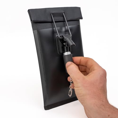 Mission Darkness Max-Lock Faraday Phone Bag Signal-Blocking & Locking Device Control Solution for Schools and Secure Env