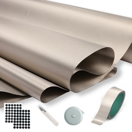 Faraday Fabric 43"×118" Military Grade Conductive Material DIY Faraday Cage for Cell, WiFi Protection Faraday Fabric 43"