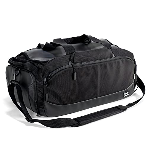 Mission Darkness Disconnect Faraday Duffel Bag + 4 Detachable Faraday Pockets // Military-Grade RF Shielding for Large E