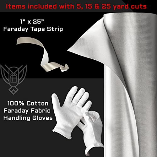 ~ Diamond Form Faraday Fabric High-Shielding Signal Blocking for 5G Signal Protection~ | ~ Diamond Form High-Shielding