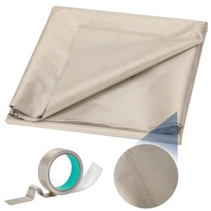 Faraday Fabric with Blockable RF Signals for Signal Blockage Suitable for Cell Phones, Computers, and Electronics - 43"