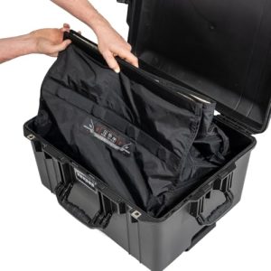 Mission Darkness Stealth Case Liner - Military-Grade Removable RF Shielding Bag Insert - Blocks Wi-Fi, Bluetooth, GPS, 5