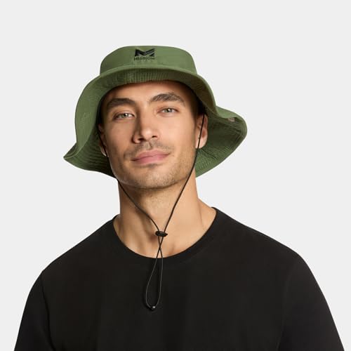 MISSION Cooling Bucket Hat - Unisex Lightweight & Durable Wide-Brim Hat for Men & Women - Cools Up to 2 Hours MISSION