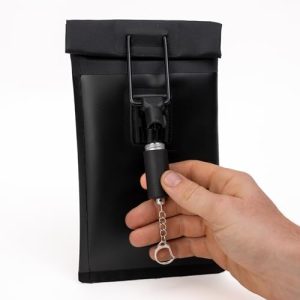 Mission Darkness Max-Lock Faraday Phone Bag Signal-Blocking & Locking Device Control Solution for Schools and Secure Env