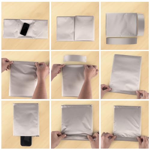 Faraday Fabric EMP Proof Military Grade 43"W × 236"L Fabric + 780"L TapeBlocking Cellular Signals, WiFi, Bluetooth, GPS,