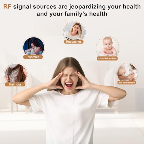 Faraday Fabric with Blockable RF Signals for Signal Blockage Suitable for Cell Phones, Computers, and Electronics - 43"