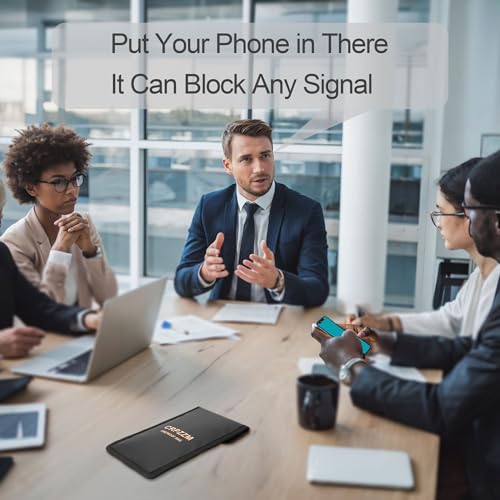 Faraday Bags for Phones 2-Pack Anti-Theft Tracking Fireproof Waterproof Protection Mobile Phones Credit Cards (2 Pack, 5