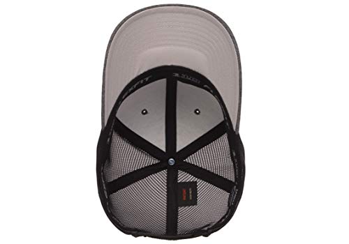 Flexfit Men's Comfortable Melange Stretch Mesh Cap for Casual Wear and Sports Flexfit Men's Stylish Melange Stretch Me