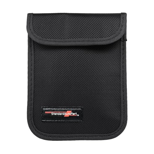 StandardAutoPart Faraday Bag for Car Keys – Anti-Theft Key Fob Pouch with RFID Signal Blocker - Protects Against Car Hac
